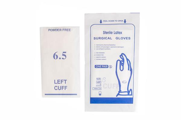 Латексови хирургически ръкавици за еднократна употреба