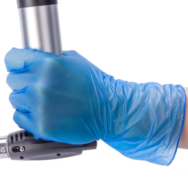 Disposable Blue Color Vinyl Gloves