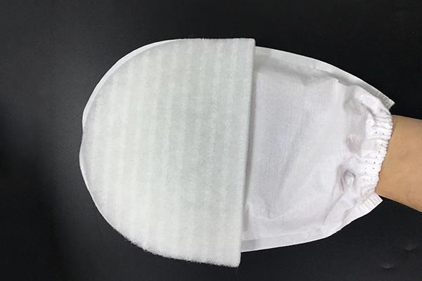 Disposable Nonwoven Fabric Washing Glove