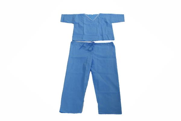 Disposable Split Patient Coat