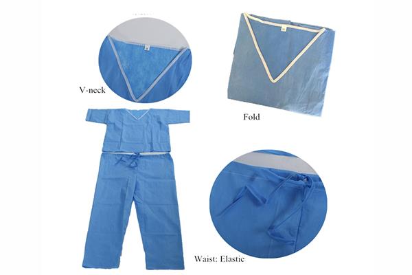 Split Patient Disposable Coat